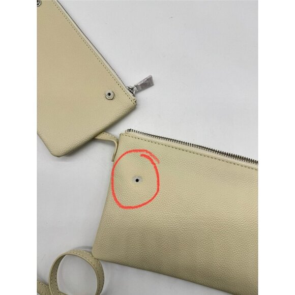 ZADIG & VOLTAIRE Stella wings leather women's crossbody + pouch DEFECTIVE - Picture 15 of 15